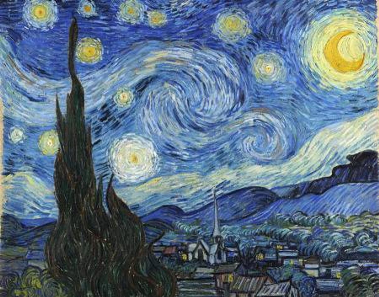 Social "La Noche Estrellada" de Van Gogh, cuadro 