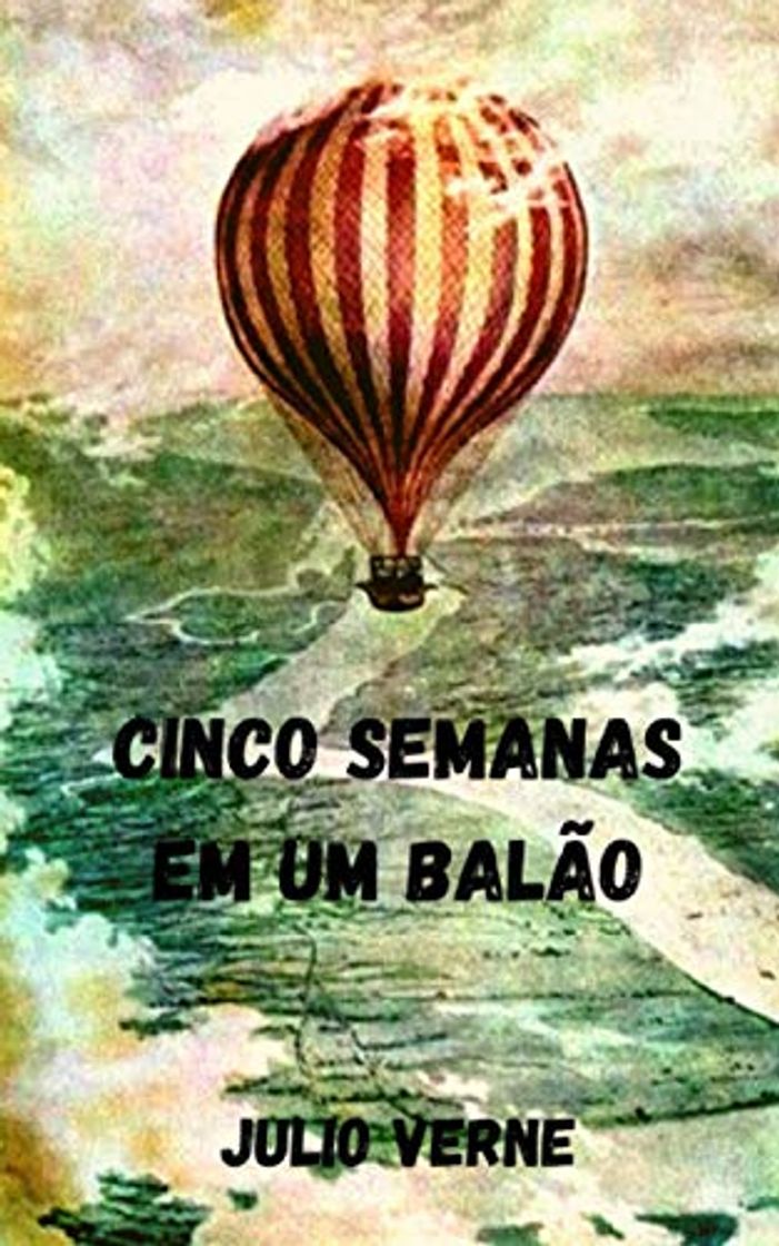 Book Cinco semanas em um balão