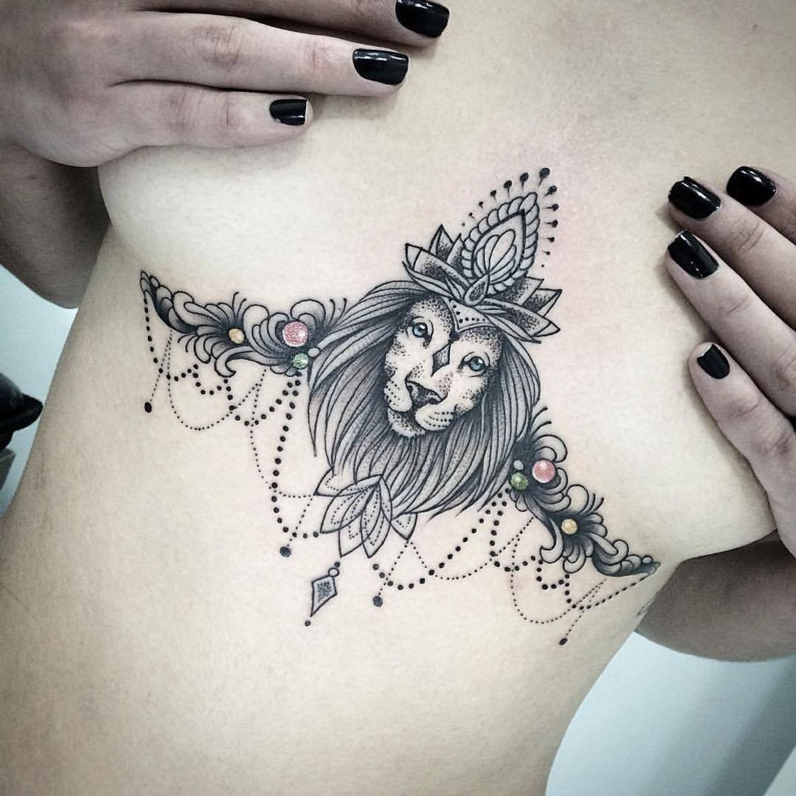 Moda Tatuagens de leão 