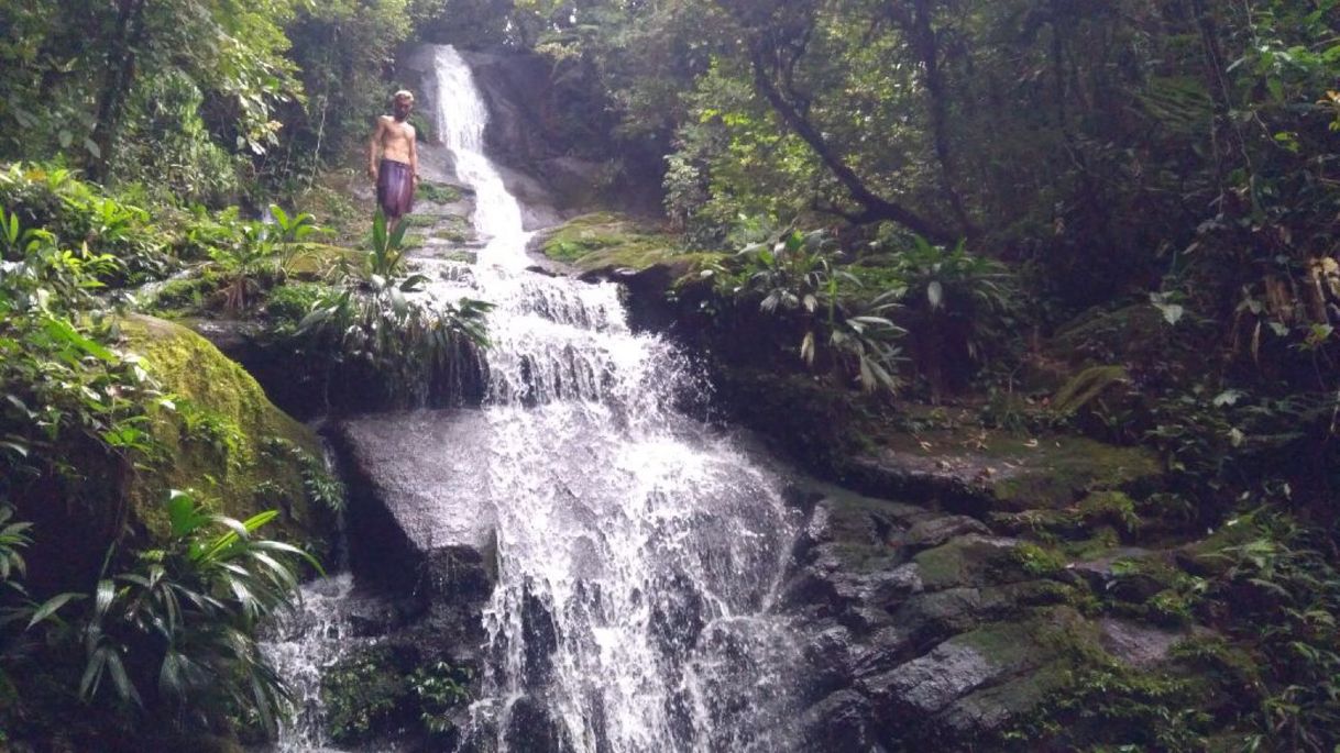 Place Cachoeira Três-Quedas Itanhaém-SP