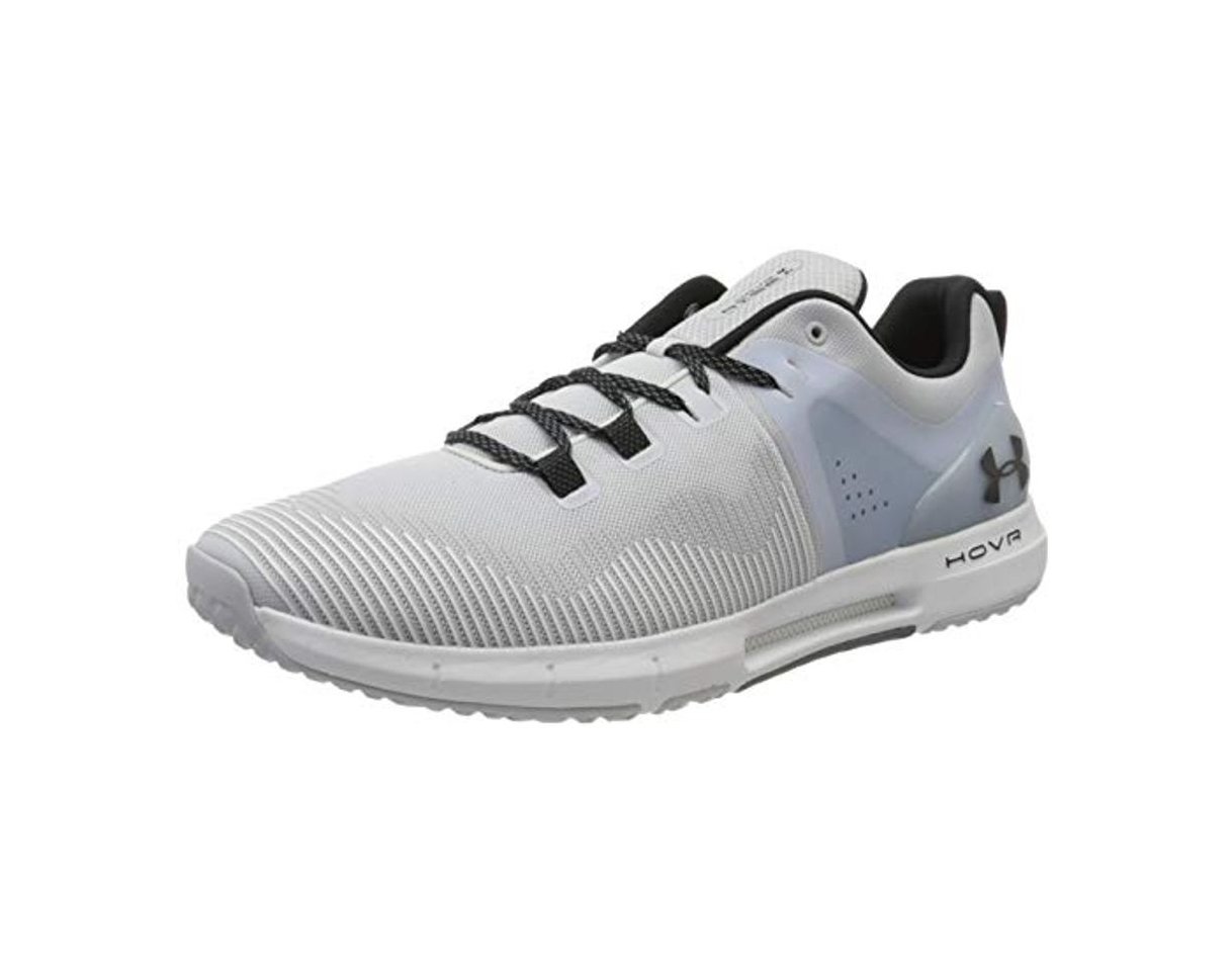 Fashion Under Armour UA HOVR Rise, Zapatillas Deportivas para Interior para Hombre, Gris