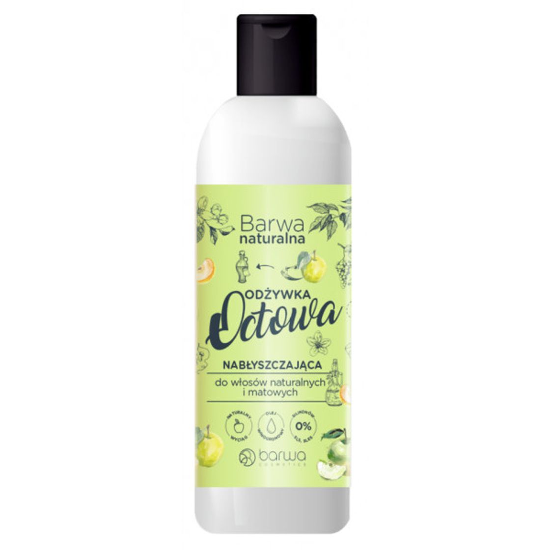 Moda Acondicionador Natural Vinagre de Sidra de Manzana de Barwa