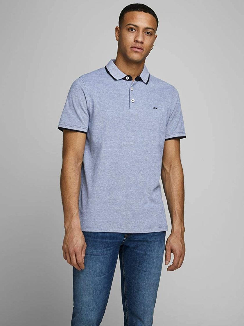 Producto JACK & JONES Jjepaulos Polo SS Noos, Gris