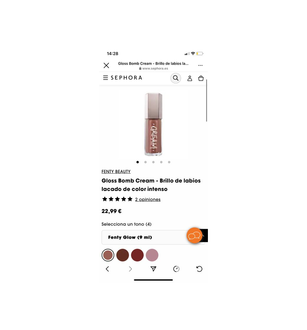 Social Gloss bomb cream 