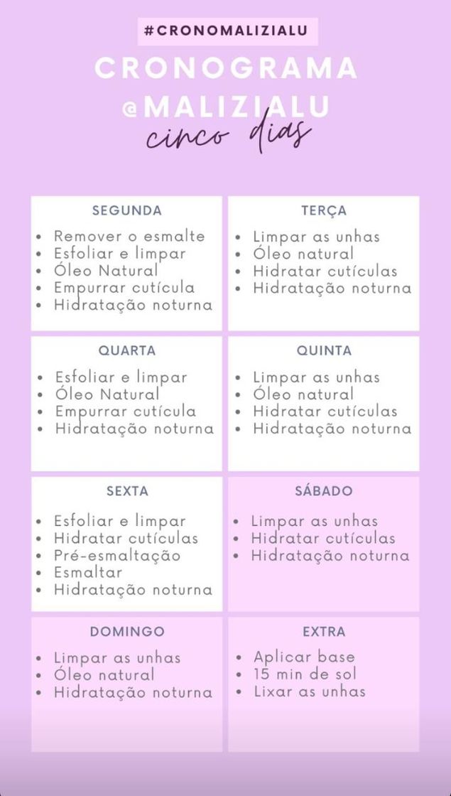 Social #Crono Calendário