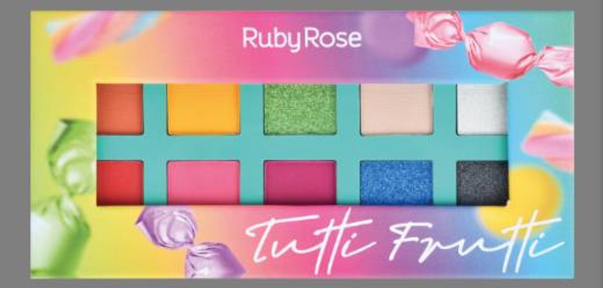 Fashion PALETA DE SOMBRAS ESSÊNCIA TUTTI FRUTTI – RUBY ROSE 