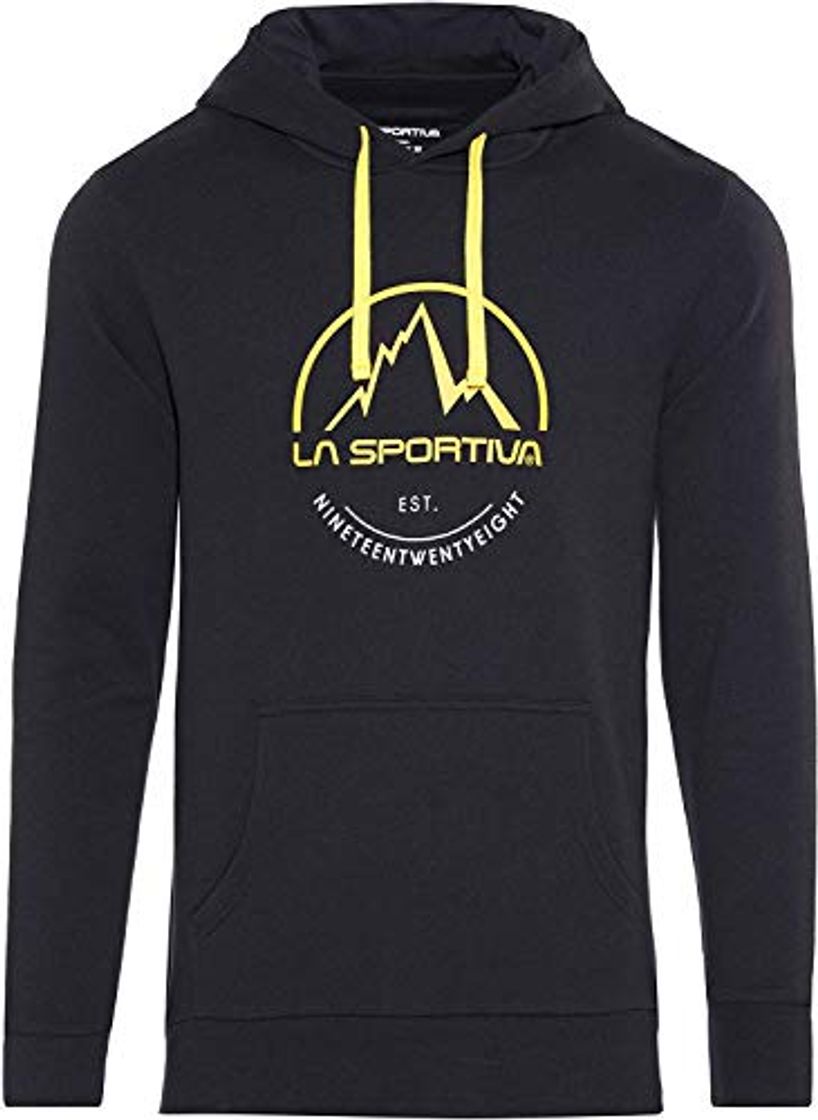 Fashion La Sportiva Logo Hoody Sudadera con Capucha, Unisex Adulto, Negro