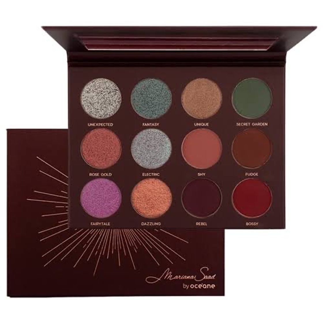 Fashion Paleta de Sombras Mariana Saad - 12 Shades