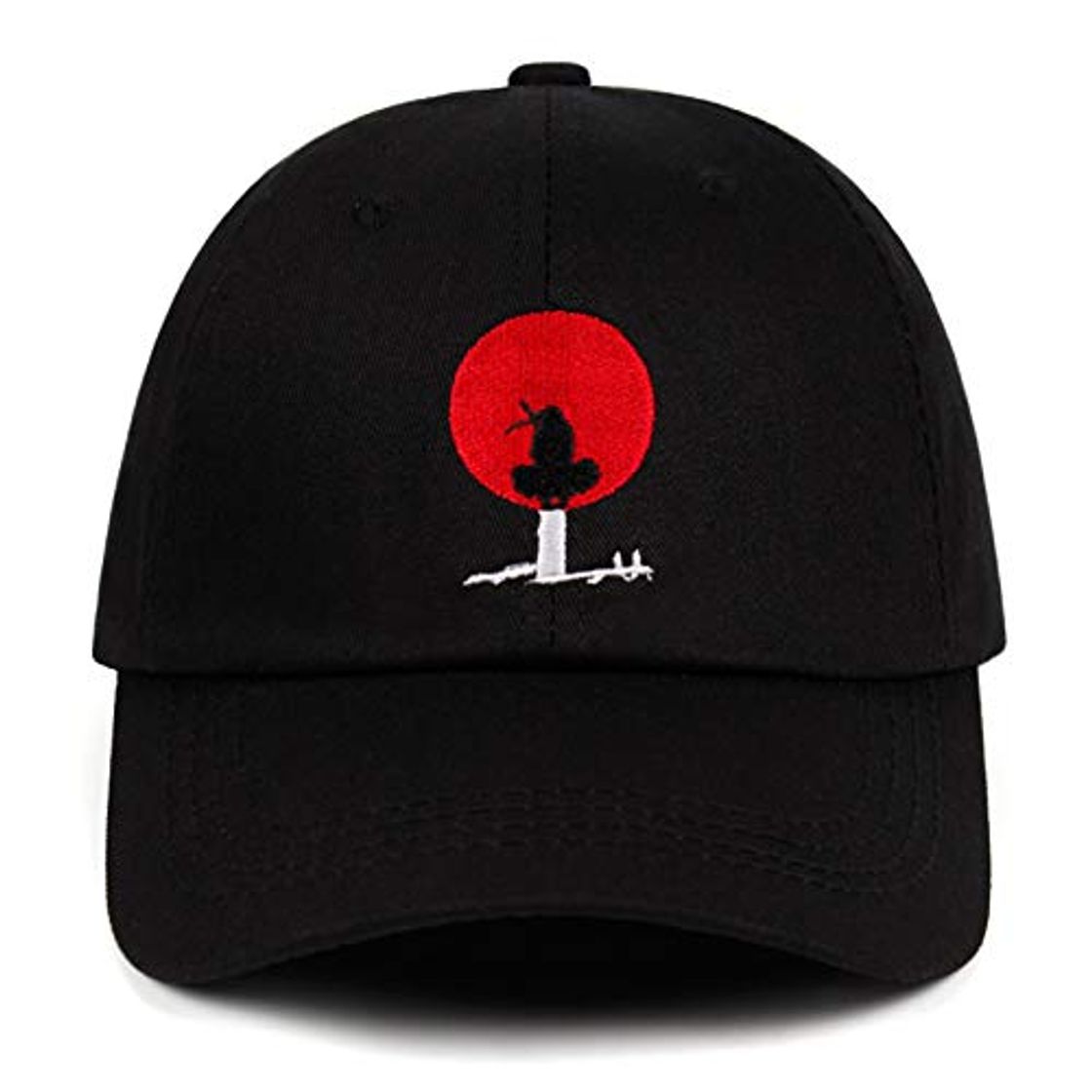 Social LENGXDR Gorras De Hombre 100% Algodón Uchiha Itachi Dad Hat Akatsuki Anime Uchiha Sasuke Family Logo Bordado Gorras De Béisbol Snapback Hat