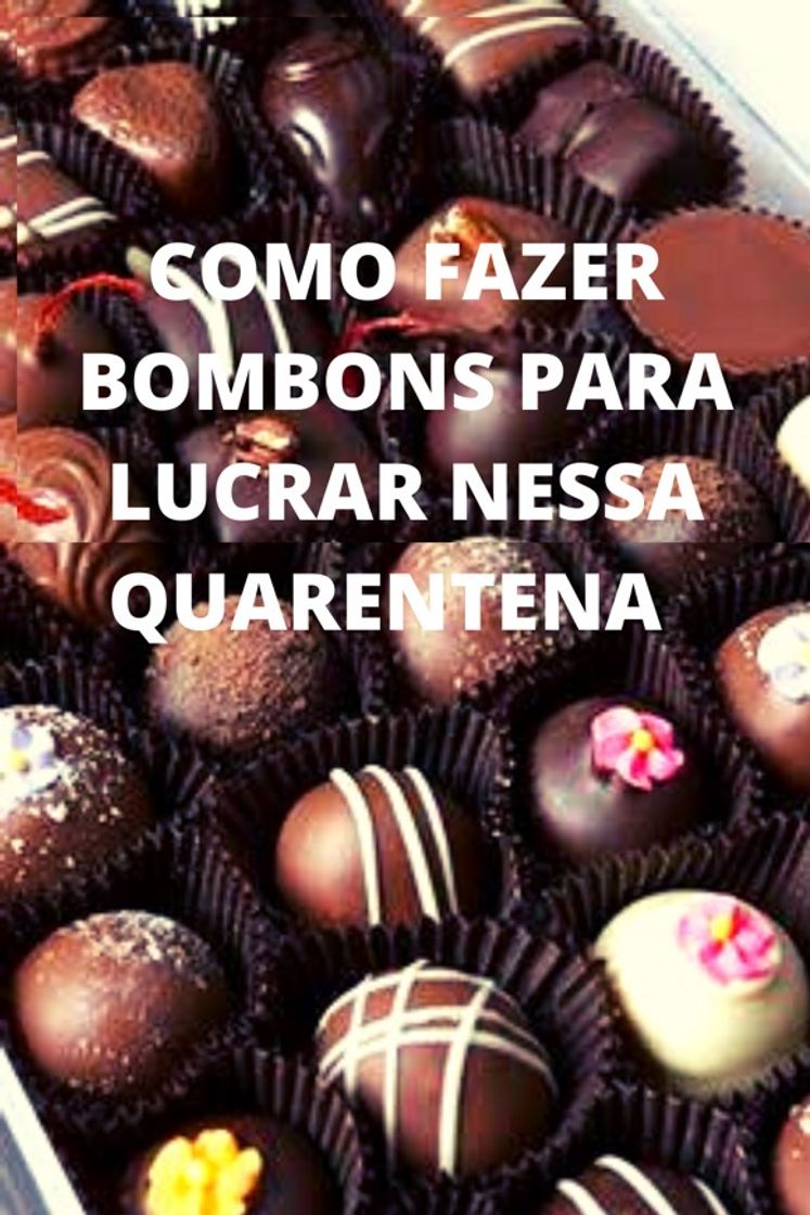 Moda Como fazer bombons! 