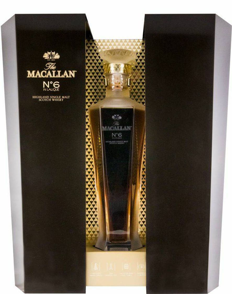 Fashion 
Macallan Nº6 em Lalique Decanter