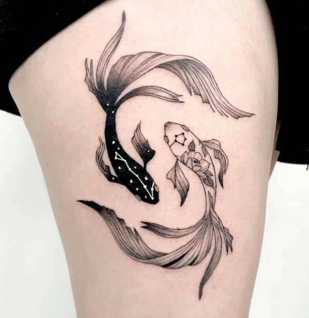 Moda Tatoo de peixes