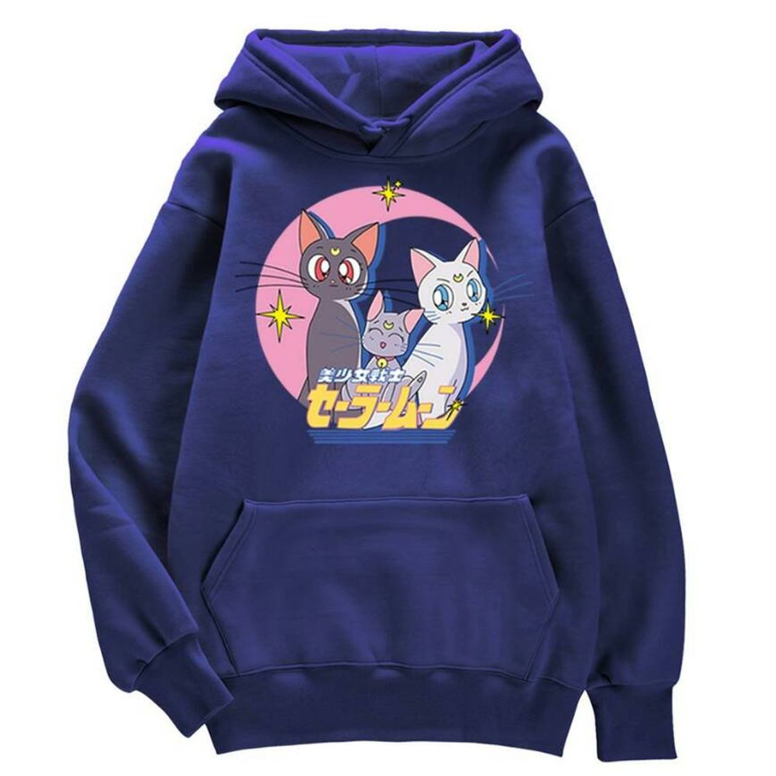 Social Sailor Moon Luna hoodie