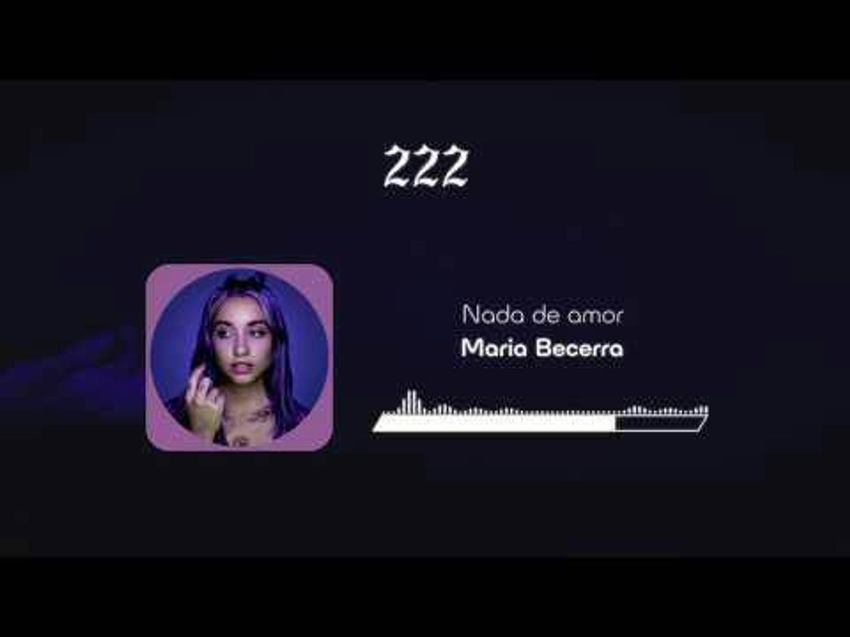 Music Nada De Amor - Maria Becerra