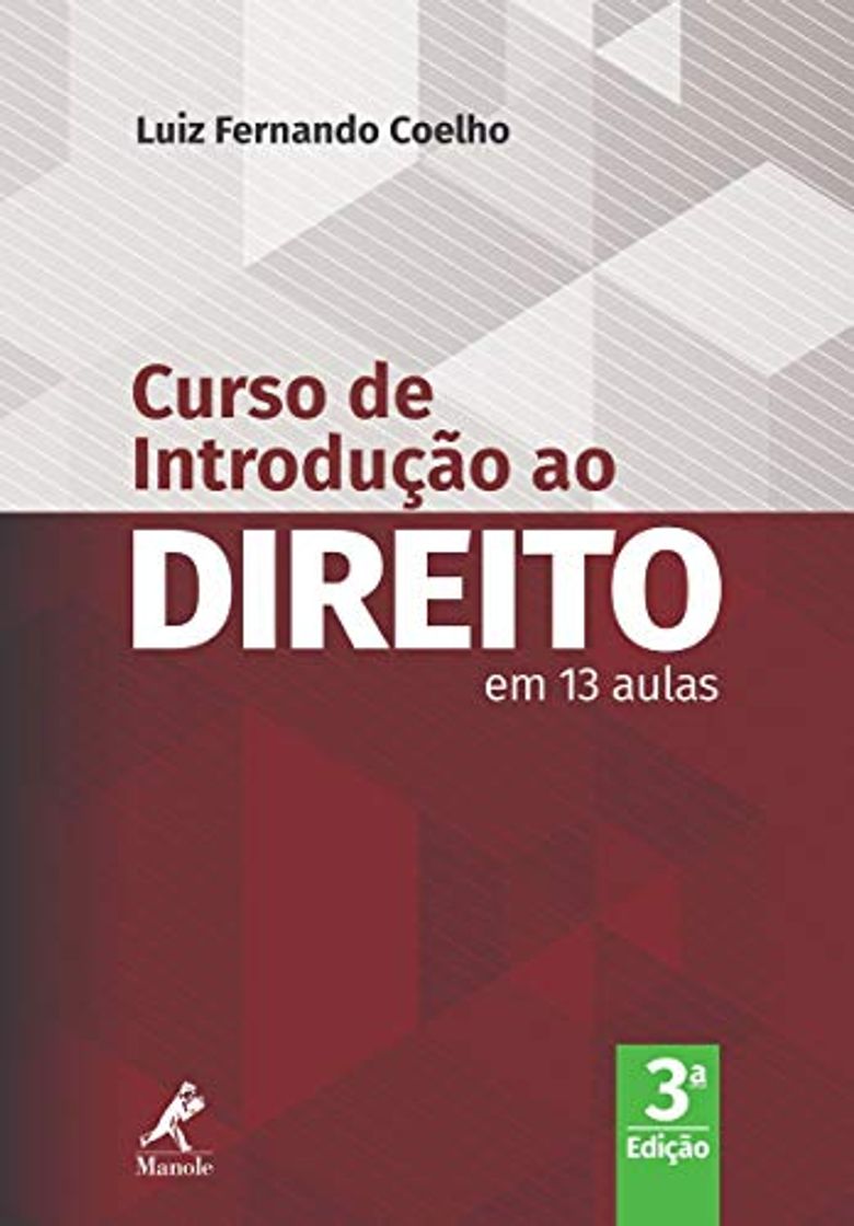 Libro Curso de Introdução ao Direito em 13 Aulas