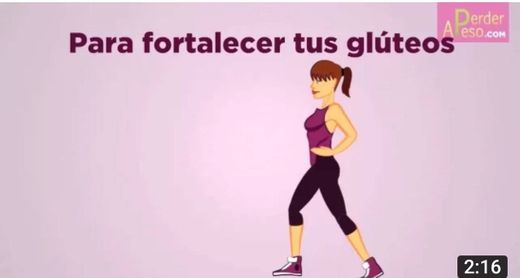 Rutina ejercicios de Gluteo "10 minutos" - YouTube