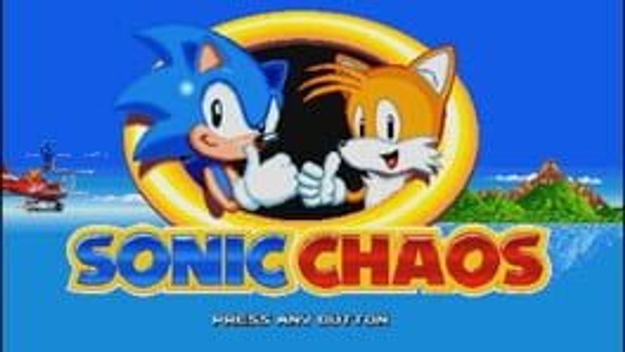 Videogames Sonic Chaos