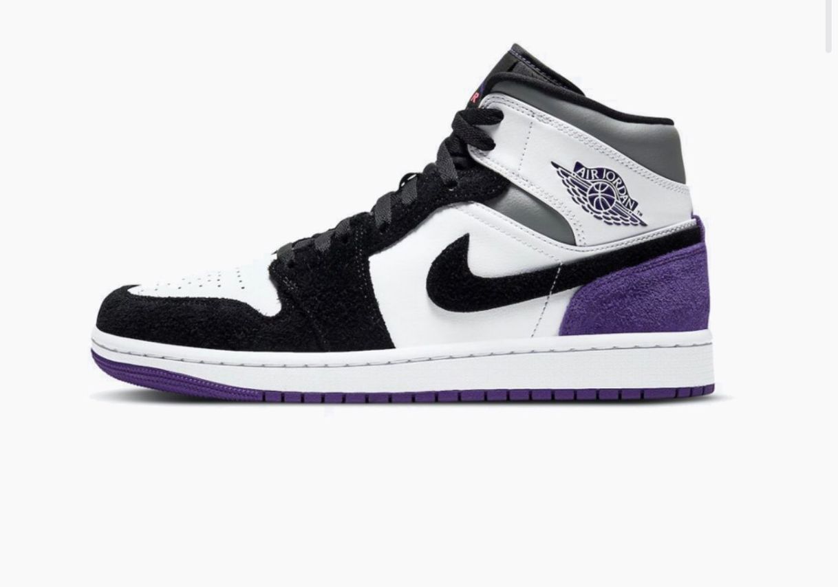 Fashion Jordan 1 Mid SE PURPLE 