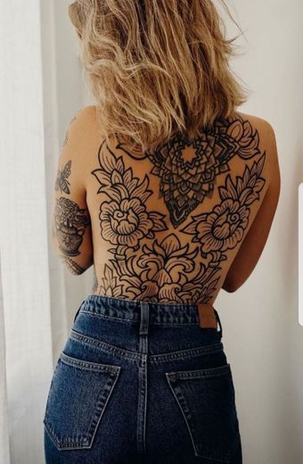 Ornamental costas tattoo