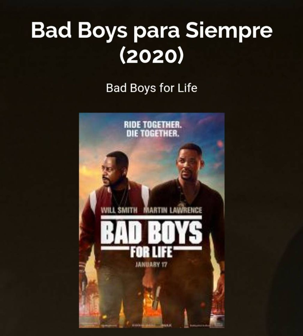 Película Exelente como siempre 