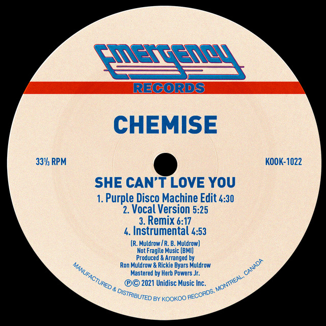 Music She Can't Love You - Purple Disco Machine Edit