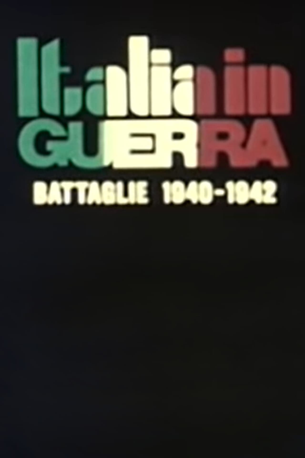 Serie Italia in guerra: battaglie 1940-1942
