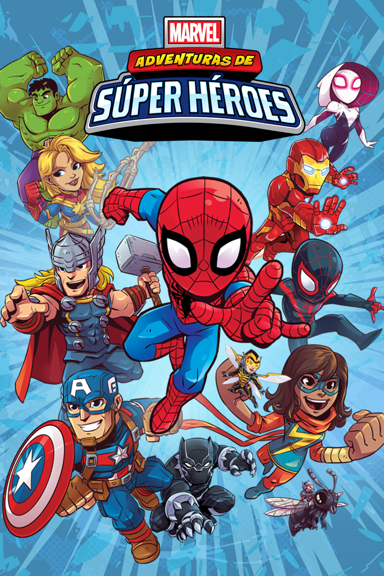 Serie Aventuras de los superhéroes de Marvel