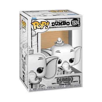 Social Funko pop Dumbo blanco y negro 