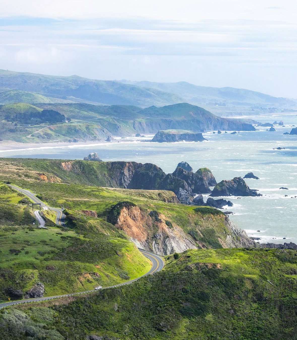 Place Russian Gulch State Beach