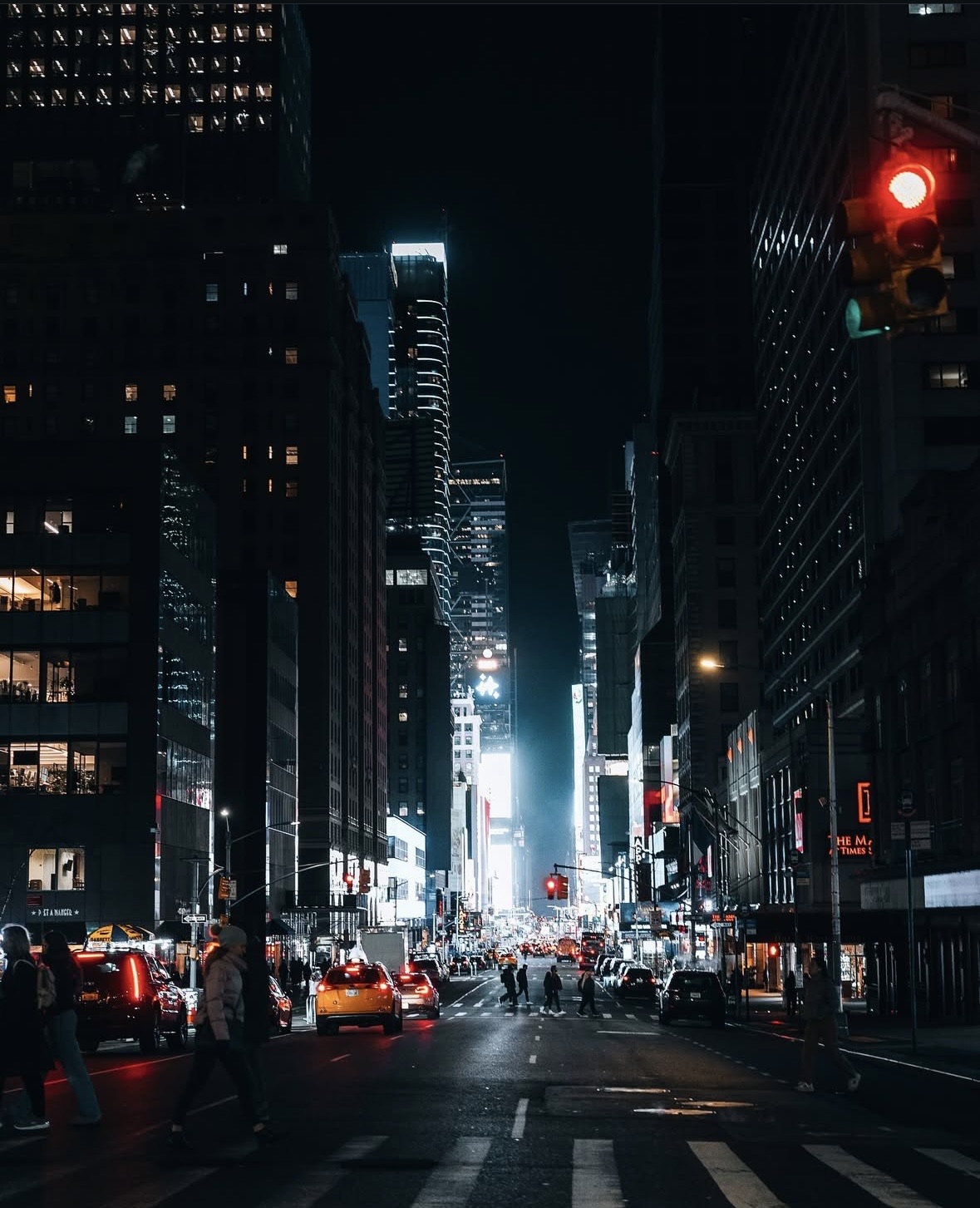 Social La noche en el Corazón de Manhattan