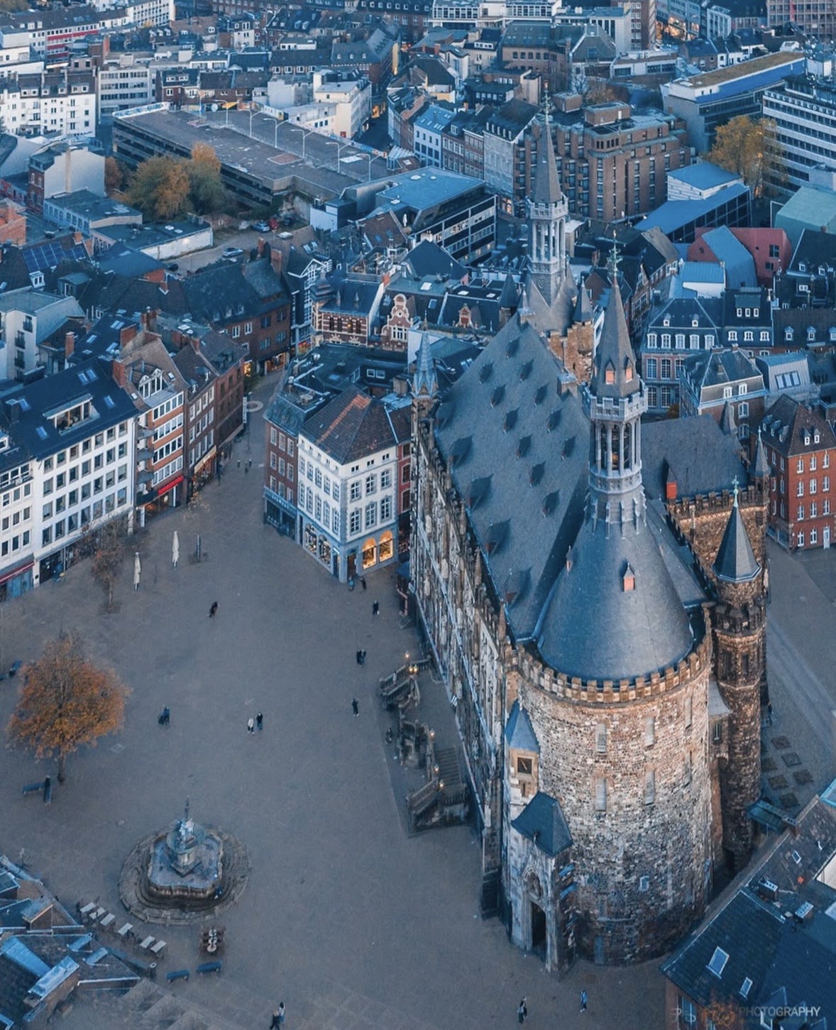 Social Atardecer desde mirador urbano