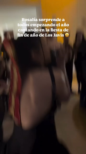 Social Rosalía en la Fiesta de Los Javis